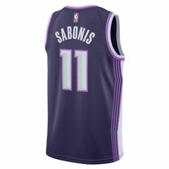 NBA Domantas Sabonis Sacramento Kings Unisex 2025/26 Swingman Jersey - Purple - City Edition