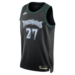 NBA Rudy Gobert Minnesota Timberwolves Unisex Swingman Jersey - Classic Edition - Black