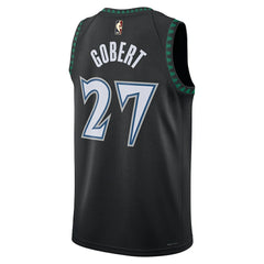 NBA Rudy Gobert Minnesota Timberwolves Unisex Swingman Jersey - Classic Edition - Black