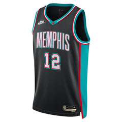 NBA Ja Morant Memphis Grizzlies Unisex Swingman Jersey - Classic Edition - Black