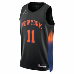 NBA Jalen Brunson New York Knicks Jordan Brand Unisex Swingman Jersey - Statement Edition - Black shop