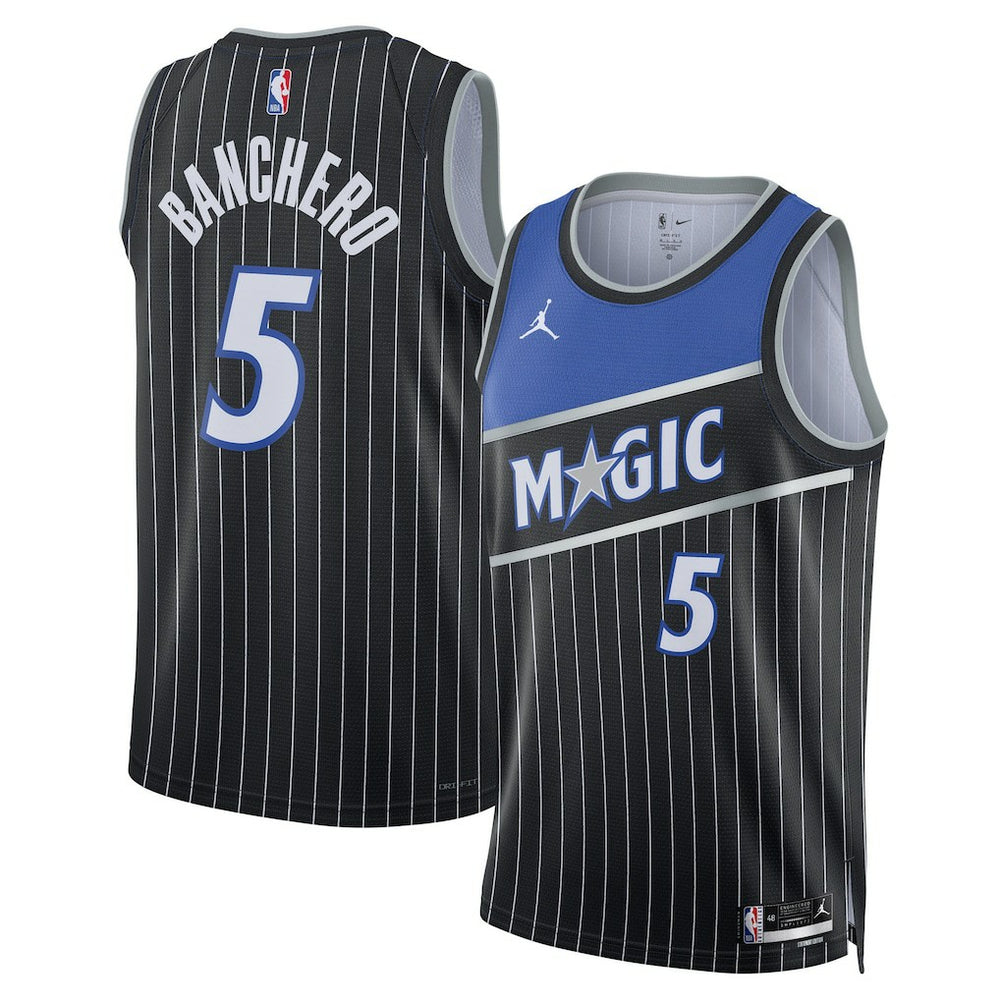 NBA Paolo Banchero Orlando Magic Jordan Brand Unisex Swingman Jersey - Statement Edition - Black discount