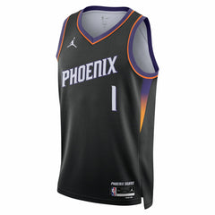 NBA Devin Booker Phoenix Suns Jordan Brand Unisex Swingman Jersey - Statement Edition - Black on sale
