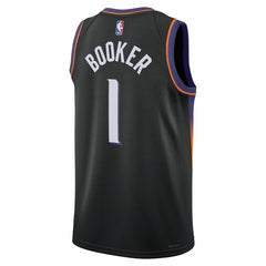 NBA Devin Booker Phoenix Suns Jordan Brand Unisex Swingman Jersey - Statement Edition - Black on sale