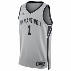 NBA Victor Wembanyama San Antonio Spurs Jordan Brand Unisex Swingman Jersey - Statement Edition - Silver discount