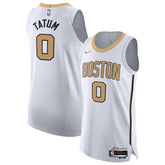 NBA Jayson Tatum Boston Celtics Unisex 2025/26 Authentic Jersey - City Edition - White