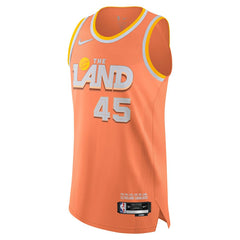 NBA Donovan Mitchell Cleveland Cavaliers Unisex 2025/26 Authentic Jersey sale - City Editi- Orange