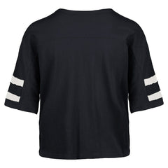 Dallas Cowboys '47 Women's Premier Scout Cropped V-Neck T-Shirt Navy