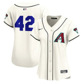 MLB Arizona Diamondbacks Nike Home 2025 Jackie Robinson Day Limited Jersey?¨C Cream