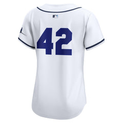 MLB Tampa Bay Rays Nike Home 2025 Jackie Robinson Day Limited Jersey?¨C White