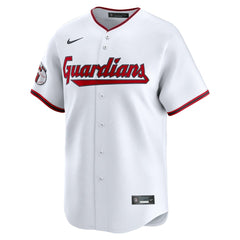 MLB Cleveland Guardians Nike Home 2025 Jackie Robinson Day Limited Jersey?¨C White