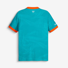 Miami Dolphins NFL Football x Football Fan Top Aqua