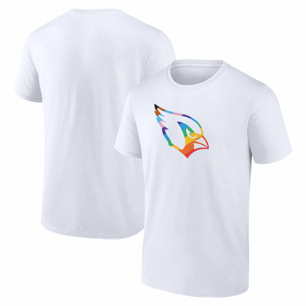 Arizona Cardinals Logo Pride T-Shirt White