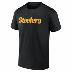 Pittsburgh Steelers #1 Dad Jersey T-Shirt Black