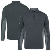 San Diego Padres Levelwear Waffle Insignia 2.0 Quarter-Zip Pullover - Heather Black Pullover