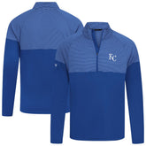 Kansas City Royals Levelwear Classic Stripes Insignia 2.0 Pullover - Royal Pullover