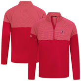 Los Angeles Angels Levelwear Classic Stripes Insignia 2.0 Pullover - Red Pullover