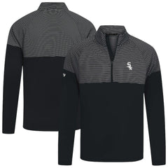 Chicago White Sox Levelwear Classic Stripes Insignia 2.0 Pullover - Black Pullover