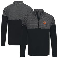 Baltimore Orioles Levelwear Classic Stripes Insignia 2.0 Pullover - Black Pullover