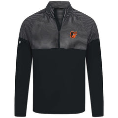 Baltimore Orioles Levelwear Classic Stripes Insignia 2.0 Pullover - Black Pullover