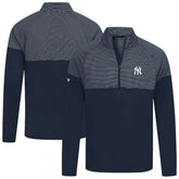 New York Yankees Levelwear Classic Stripes Insignia 2.0 Pullover - Navy Pullover