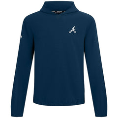 Atlanta Braves Levelwear Action Insignia 2.0 Pullover Hoodie - Navy Hoodies