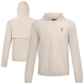 New York Mets Levelwear Action Insignia 2.0 Pullover Hoodie - Khaki Hoodies