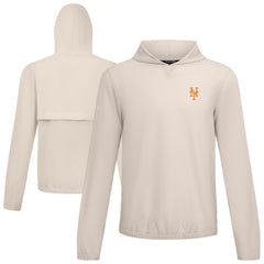 New York Mets Levelwear Action Insignia 2.0 Pullover Hoodie - Khaki Hoodies