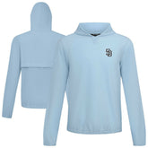 San Diego Padres Levelwear Action Insignia 2.0 Pullover Hoodie - Light Blue Hoodies