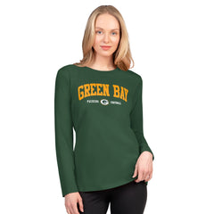 Green Bay Packers G-III 4Her by Carl Banks Women's Best Play Long Sleeve T-Shirt Green