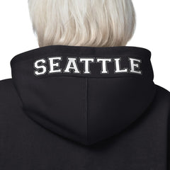 Seattle Seahawks Starter Women's 4th Down Full-Zip Hoodie Black