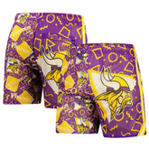 Minnesota Vikings Chubbies Mesh Shorts Purple