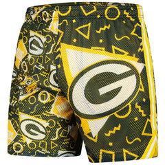 Green Bay Packers Chubbies Mesh Shorts Green