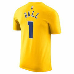 LaMelo Ball Charlotte Hornets Jordan Brand Unisex 2025/26 City Edition Name & Number T-Shirt Yellow