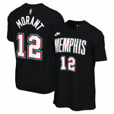 Ja Morant Memphis Grizzlies Unisex Name & Number T-Shirt Classic Edition Black