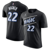 Franz Wagner Orlando Magic Jordan Brand Unisex Name & Number T-Shirt Statement Edition Black