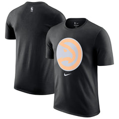 Atlanta Hawks 2025/26 City Edition Remix Essential Logo T-Shirt Black
