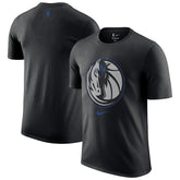 Dallas Mavericks 2025/26 City Edition Remix Essential Logo T-Shirt Black