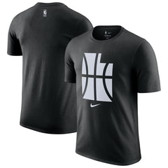 Utah Jazz 2025/26 City Edition Remix Essential Logo T-Shirt Black