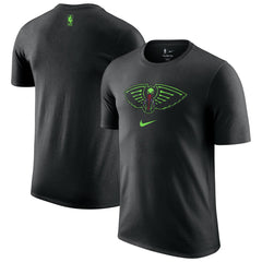 New Orleans Pelicans 2025/26 City Edition Remix Essential Logo T-Shirt Black