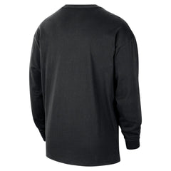 Memphis Grizzlies Unisex Classic Edition Hardwood Classics Essential Logo Long Sleeve T-Shirt Black