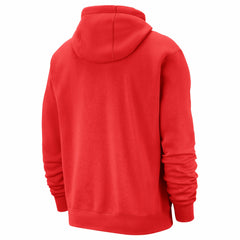 Toronto Raptors 2025/26 City Edition Essential Logo Remix Hoodie Red