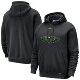 New Orleans Pelicans 2025/26 City Edition Essential Logo Remix Hoodie Black