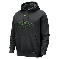 New Orleans Pelicans 2025/26 City Edition Essential Logo Remix Hoodie Black