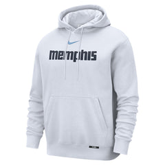 Memphis Grizzlies 2025/26 City Edition Essential Remix Club Hoodie White