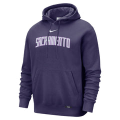 Sacramento Kings 2025/26 City Edition Essential Remix Club Hoodie Purple