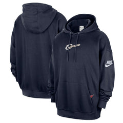 Cleveland Cavaliers Classic Edition Hardwood Classics Premium Club Heavyweight Fleece Hoodie Navy