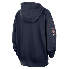 Cleveland Cavaliers Classic Edition Hardwood Classics Premium Club Heavyweight Fleece Hoodie Navy
