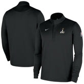 Washington Wizards 2025/26 City Edition Remix Authentic Coaches Dri-FIT Half-Zip Top Black