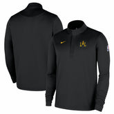 Los Angeles Lakers 2025/26 City Edition Remix Authentic Coaches Dri-FIT Half-Zip Pullover Black